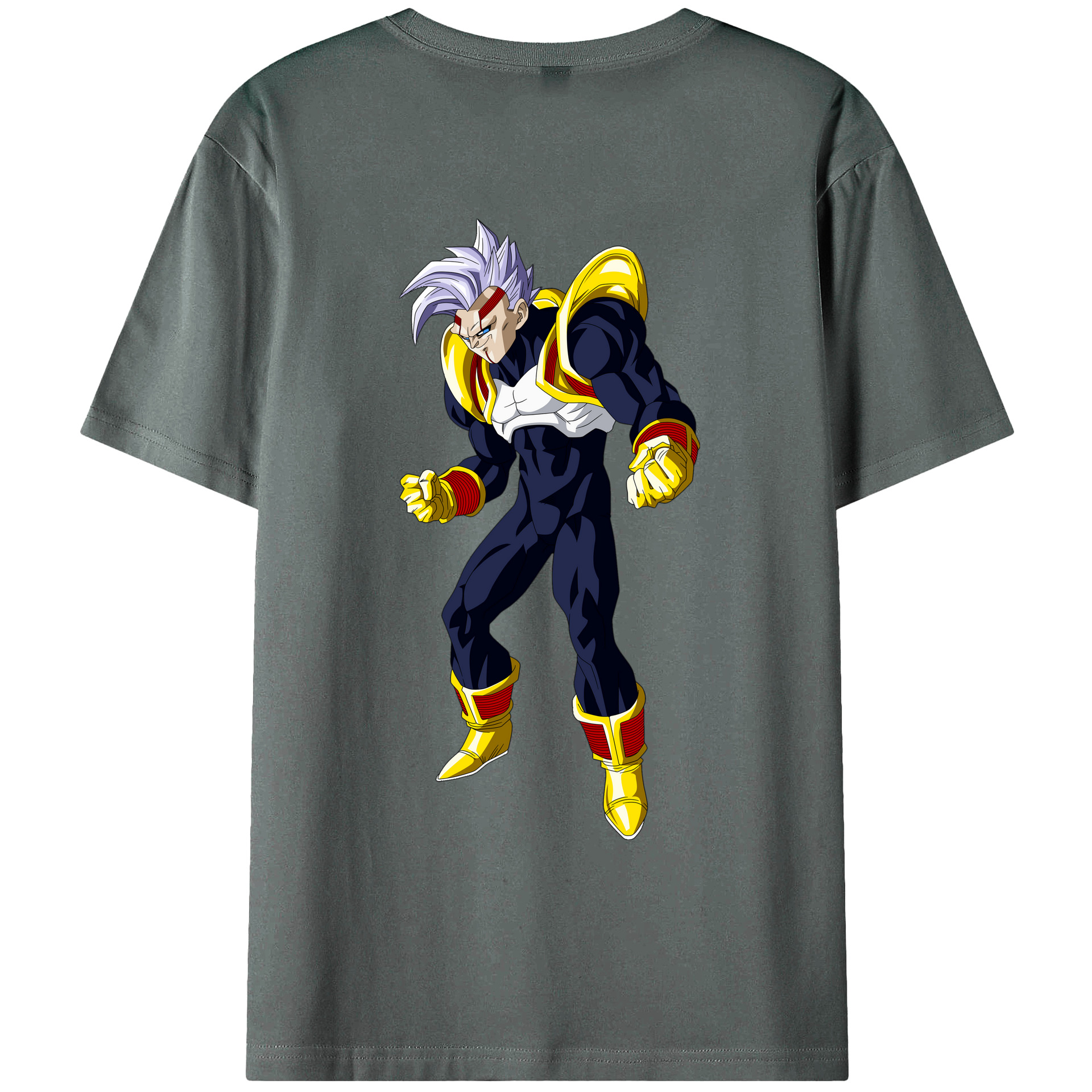 （画像用） ドラゴンボール DRAGON BALL 綿100％ メンズ半袖Tシャツ（バックプリント） 通気性